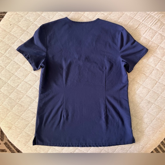 FIGS Catarina XS Navy Blue Scrub Top Orig $38 - Picture 3 of 3